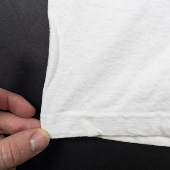 My Kids Think I'm an ATM Vintage Graphic T-Shirt Men's Medium White Funny Shirt - Picture 9 of 15